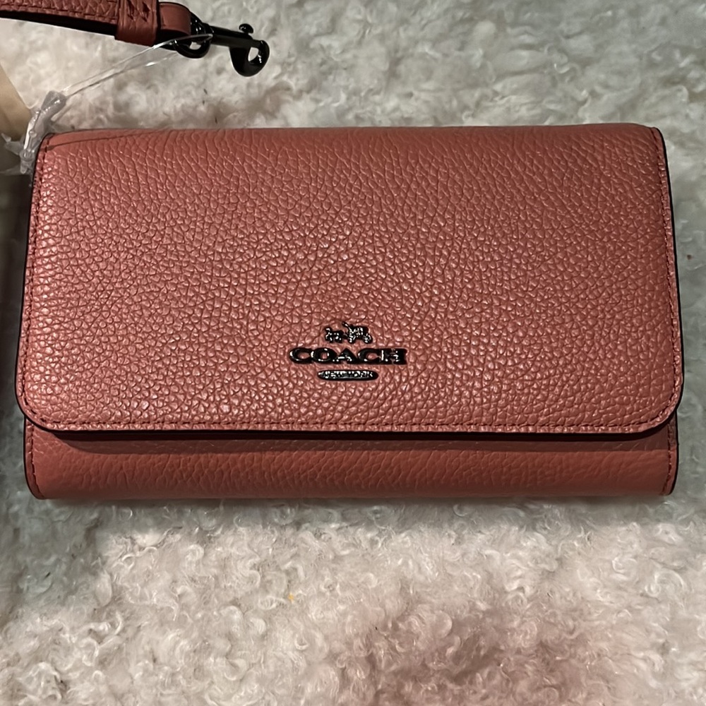 Coach wristlet clutch BNWT